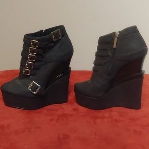 Platform booties